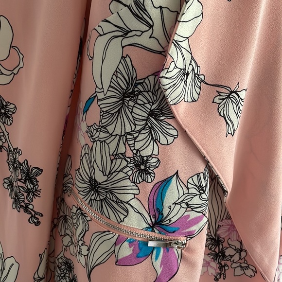 NY Collection-flowy flower soft pink blazer NBW makes any outfit complete😀 - Picture 4 of 9